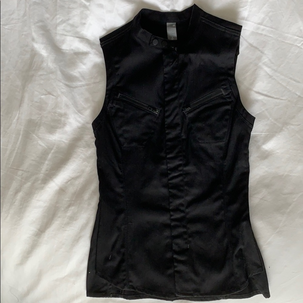 G-Star raw black sleeveless top NWT